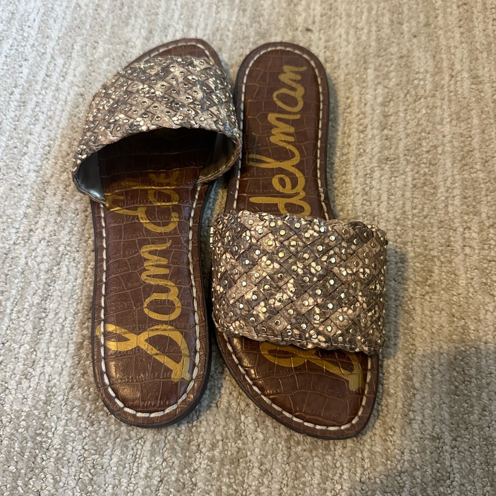 Sam Edelman Woven Slides
